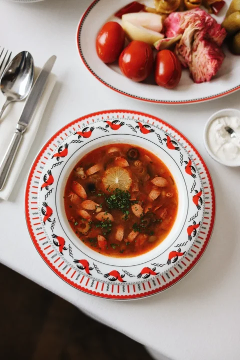Фото супа из меню ресторана Village Kitchen в Москве