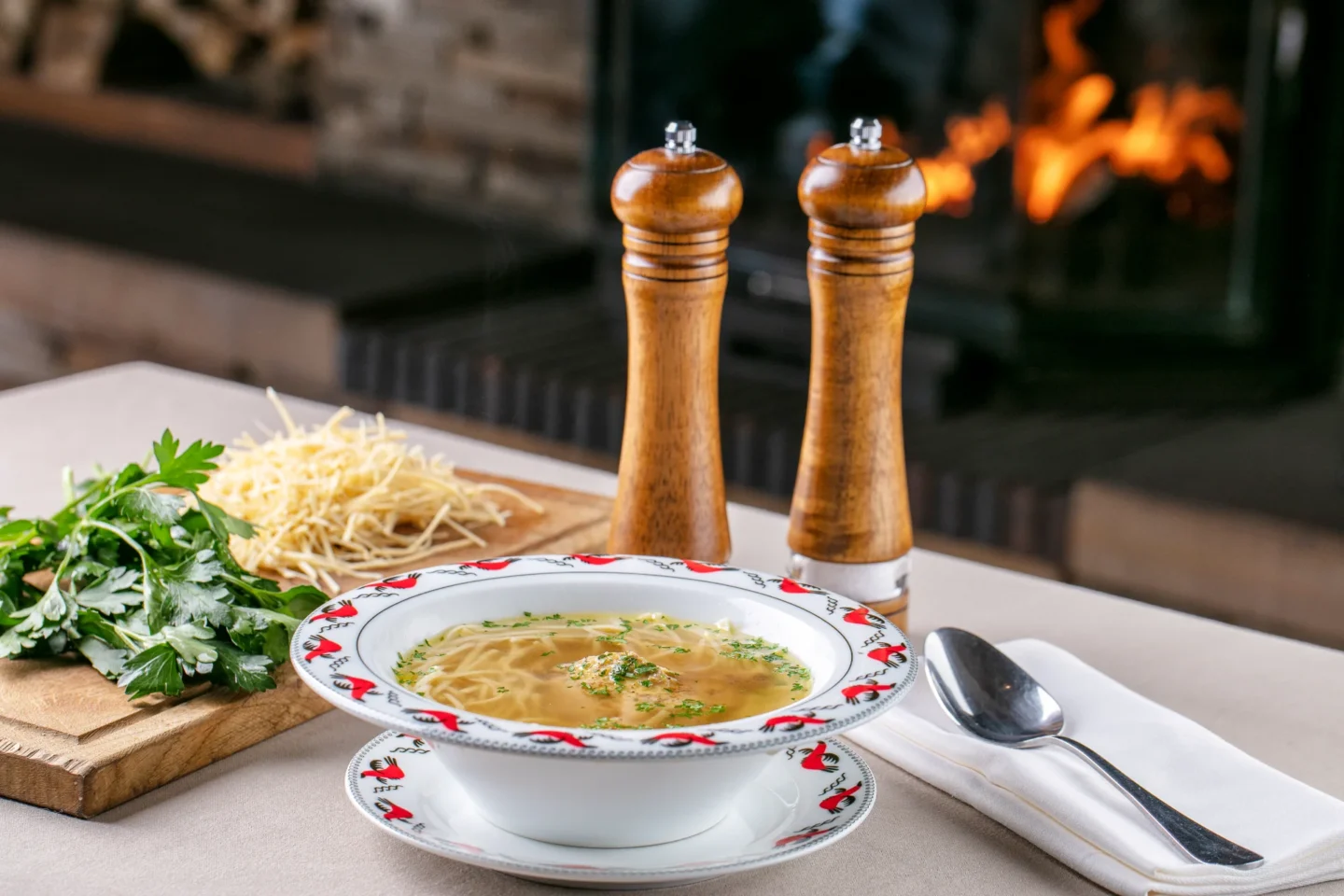 Супы из меню ресторана Village Kitchen в Москве